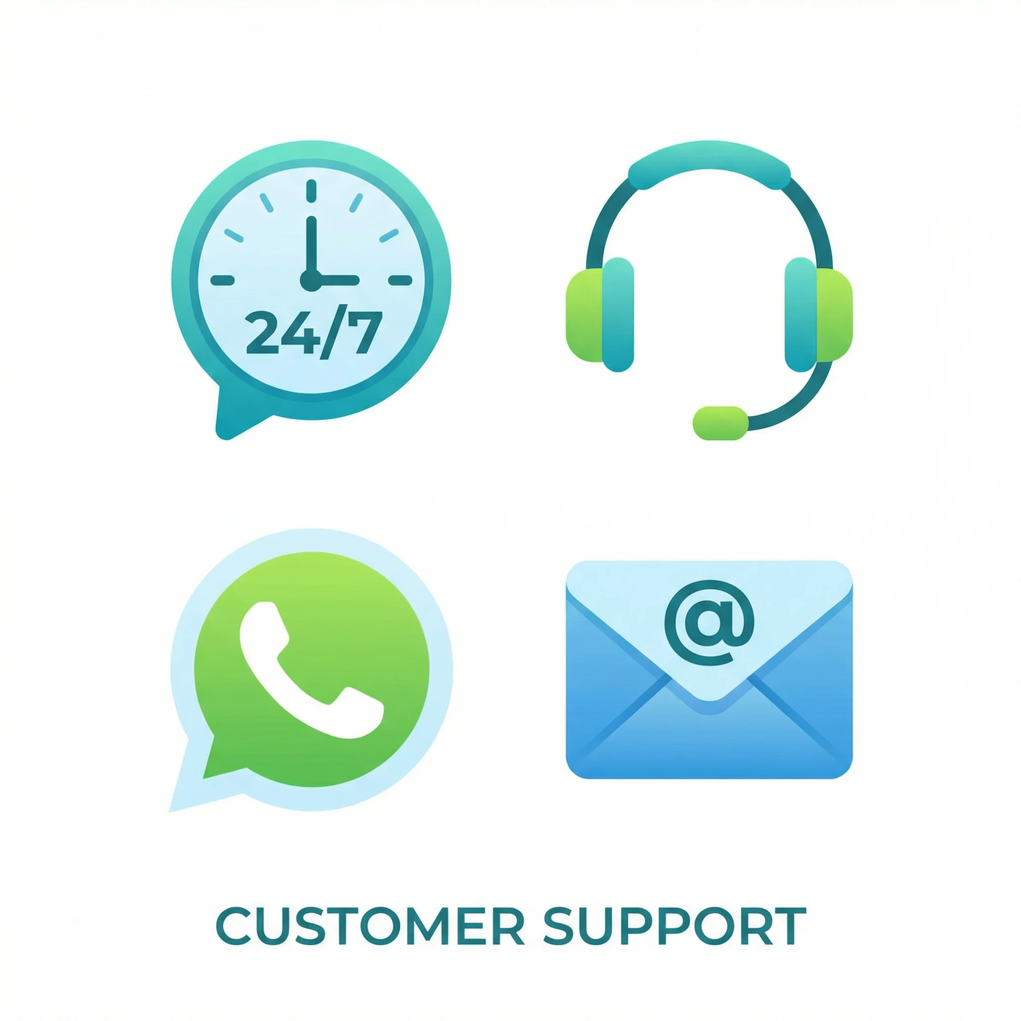 24小时客户服务图标